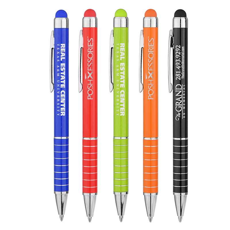 iPosh Mini Ballpoint Twist Stylus Pen (Lime Green)