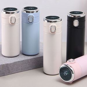 320ml Stainless Steel Cup with Double Wall Insulation Push Flip Lid 2