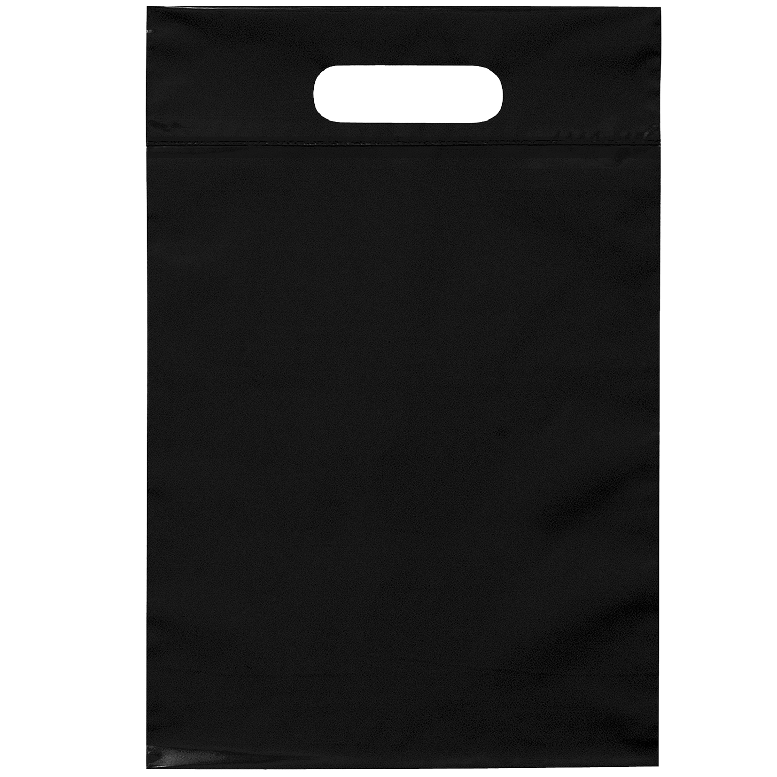 Die Cut Handle Bag - 9 1/2W x 14H - Flexo Ink Print 7