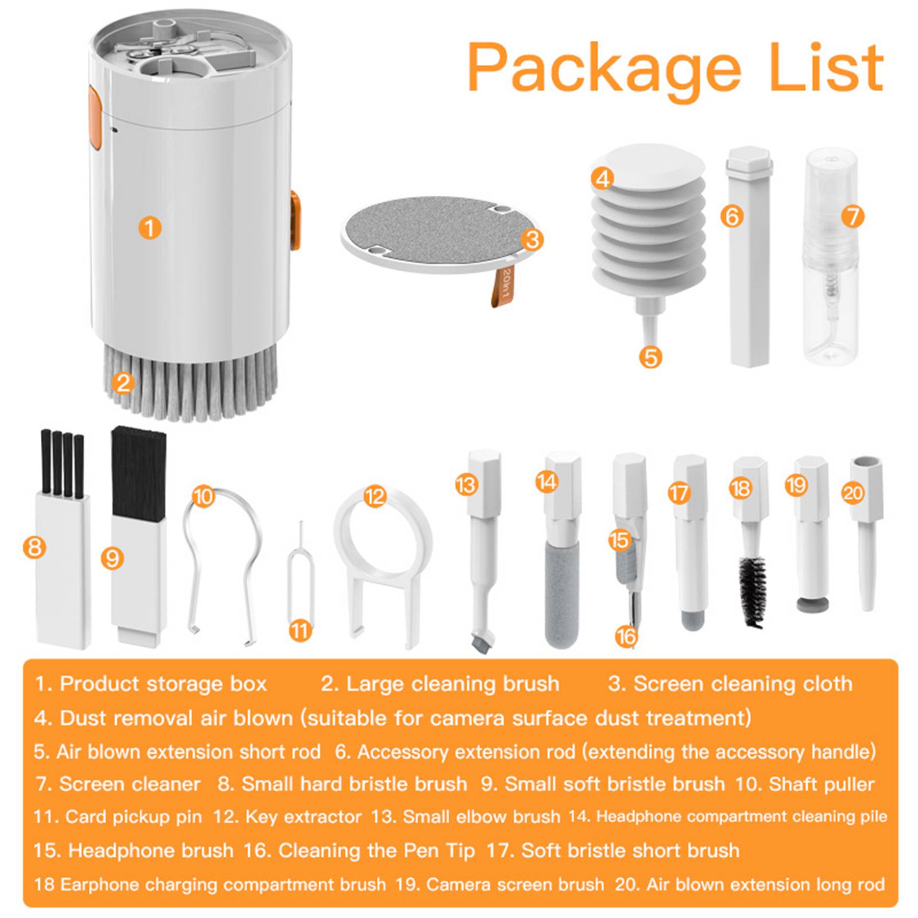 Keyboard Cleaning Kit Laptop Cleaner 10