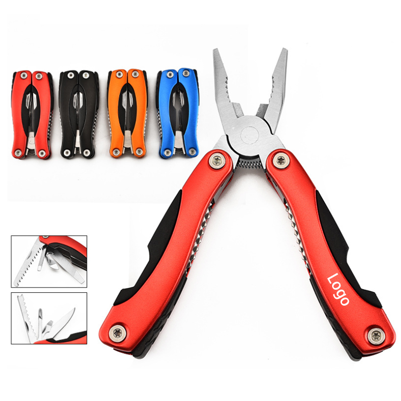 Medium Stainless Steel Multi-Function Tool Folding Pliers 12