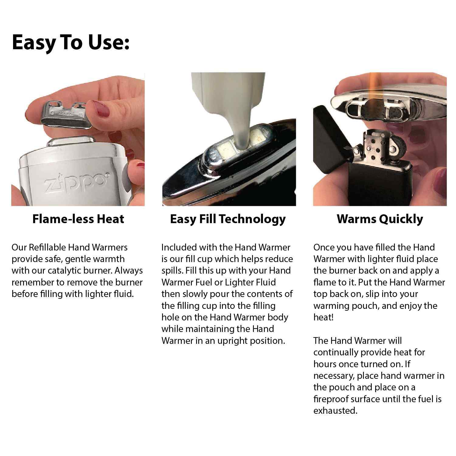 Zippo® 12-Hour Refillable Hand Warmer 12