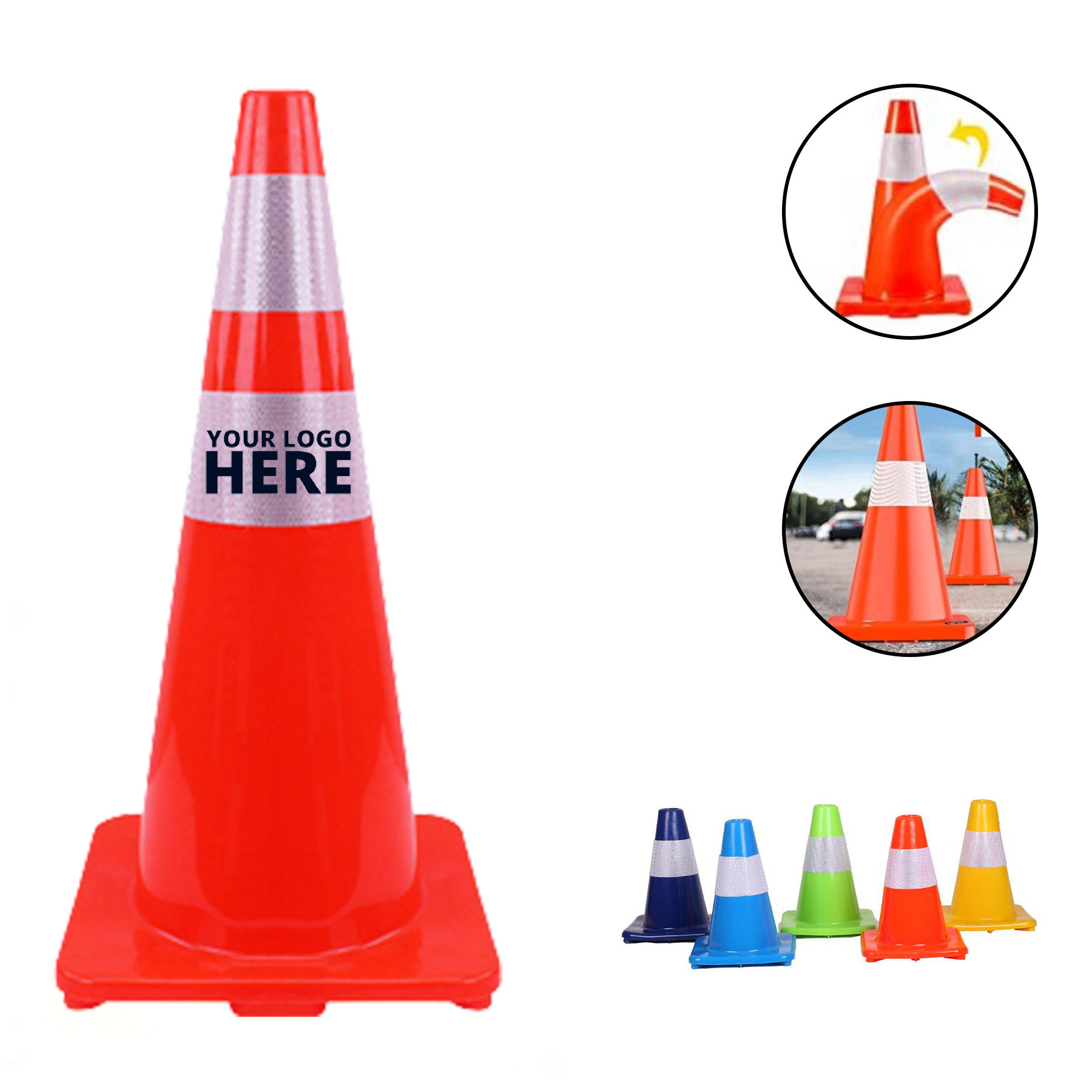 12" Reflective Cone 2
