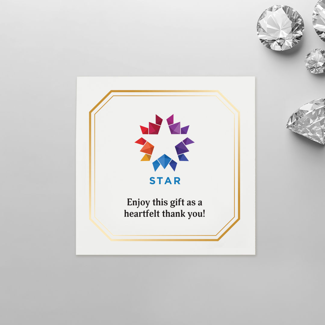 Swarovski® Shimmer Star Ornament 4