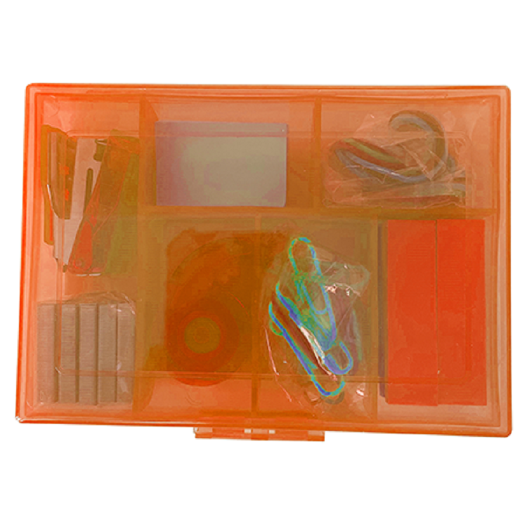 Back To School / Office Kit With Stapler, Staples, Sticky Notes, Rubber Bands, Paper Clips, And Tape 6