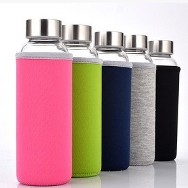 450ml glass water bottle 2