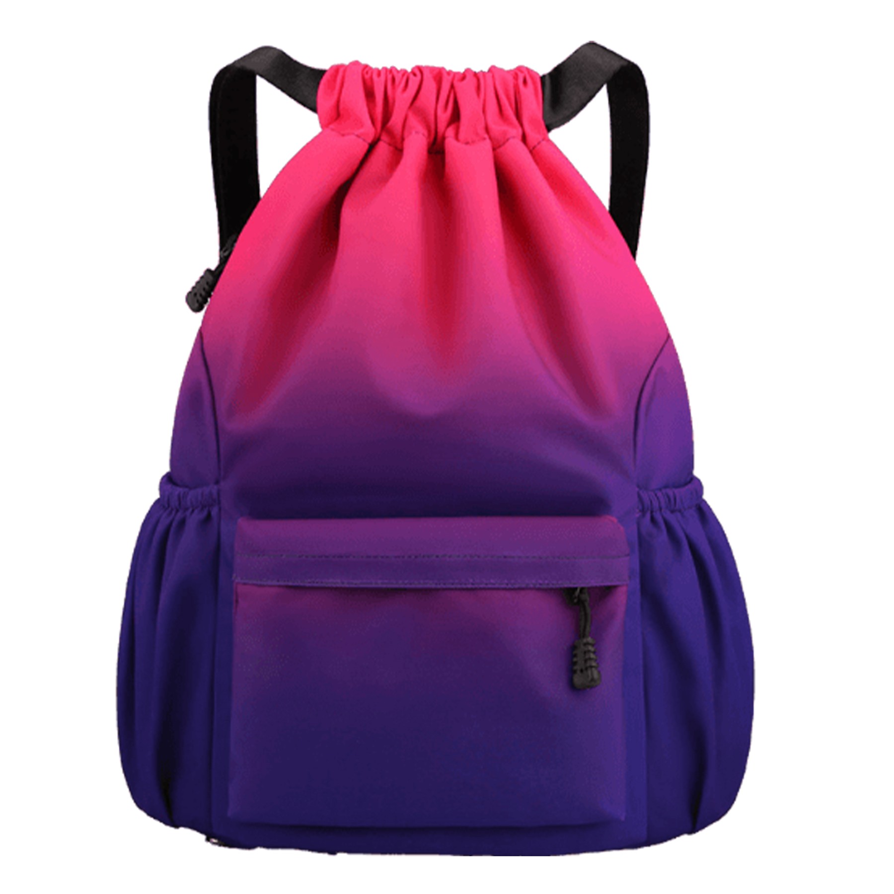 Drawstring Gradient Shoulder Bag 5