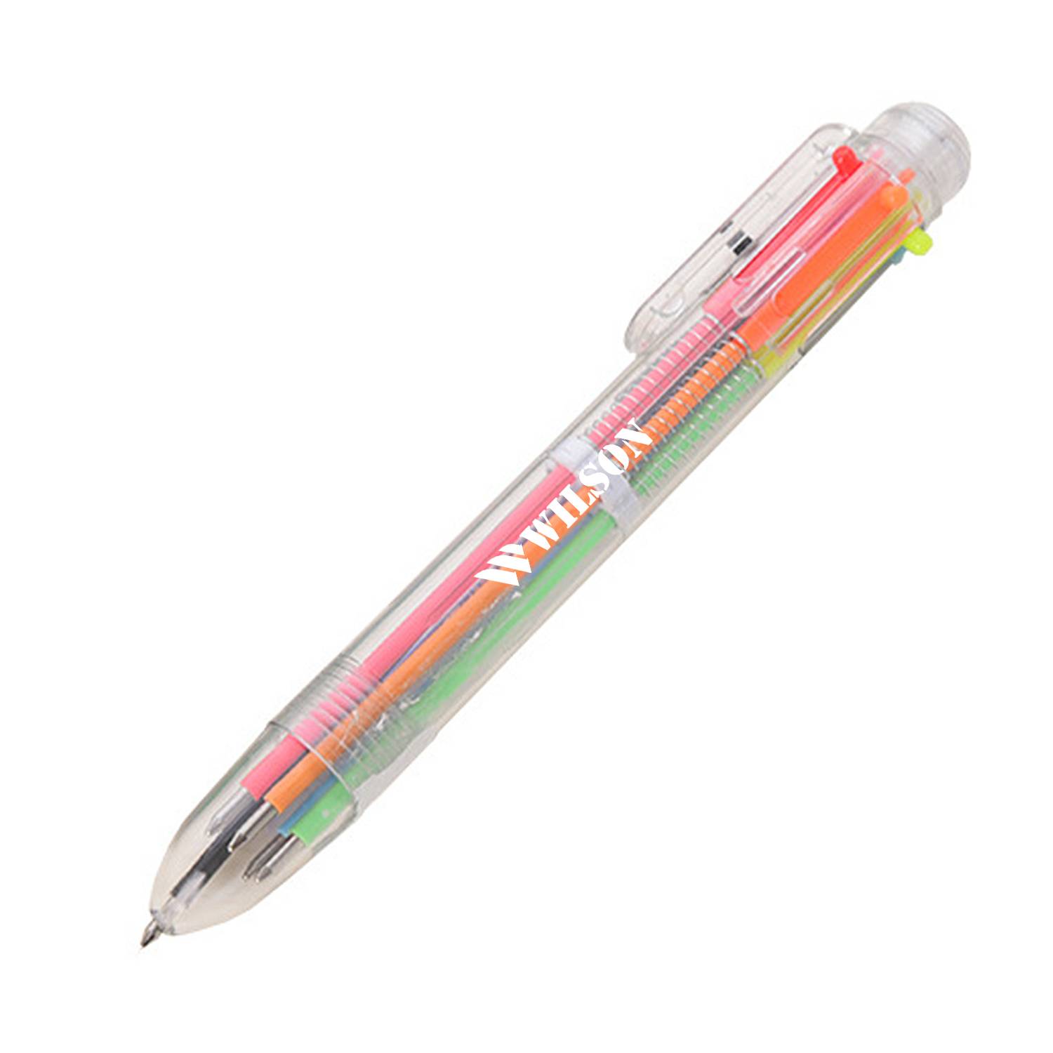 Multi-Color Transparent Ballpoint Pen 2