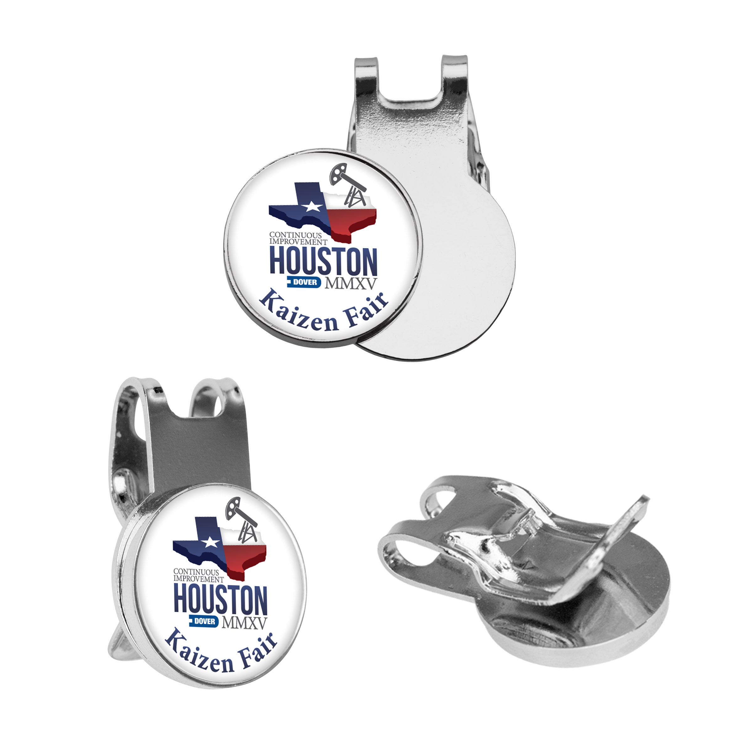 Golf Hat Clip w/ Bottle Opener and Ball Marker 1