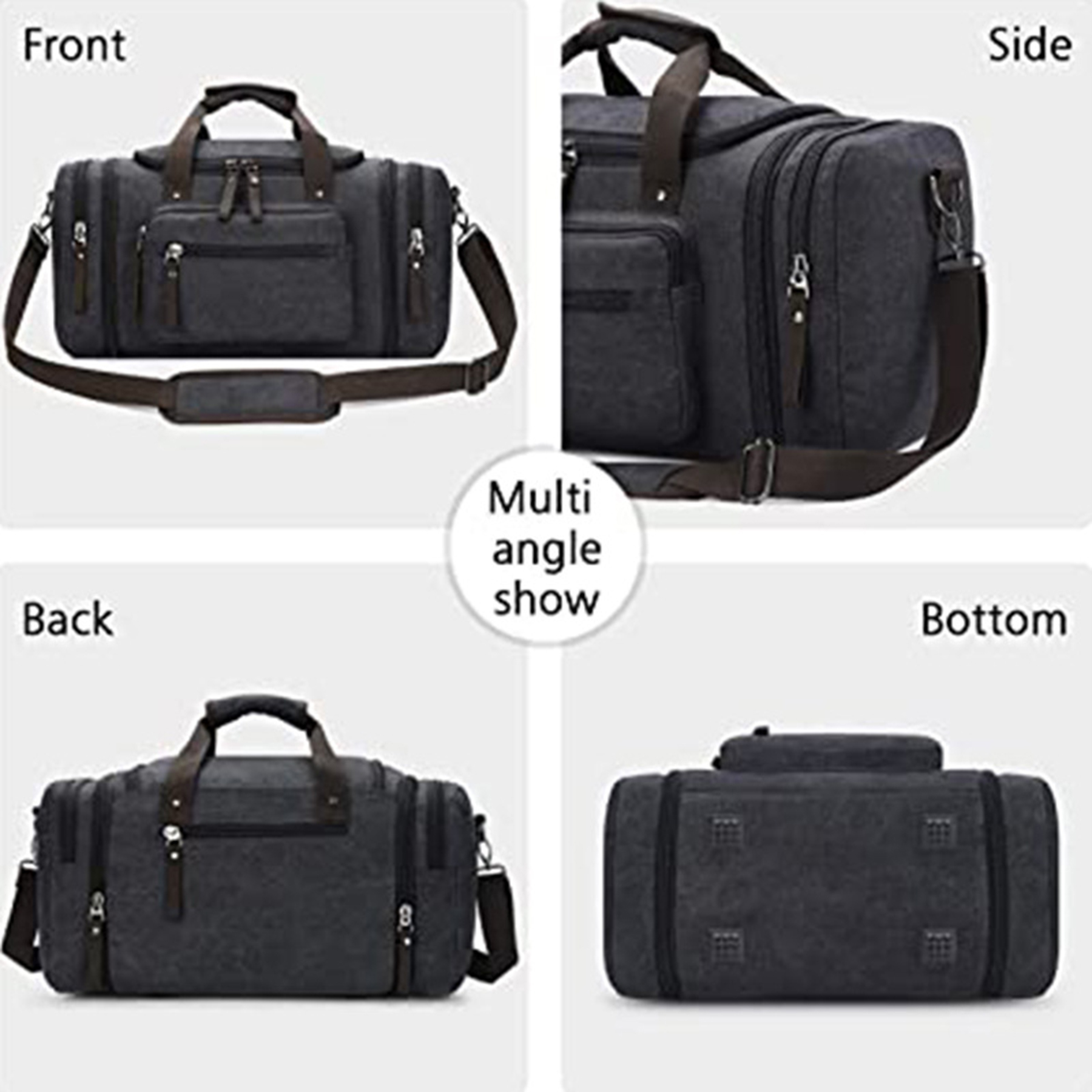 Travel Zipper Duffle Bag 3