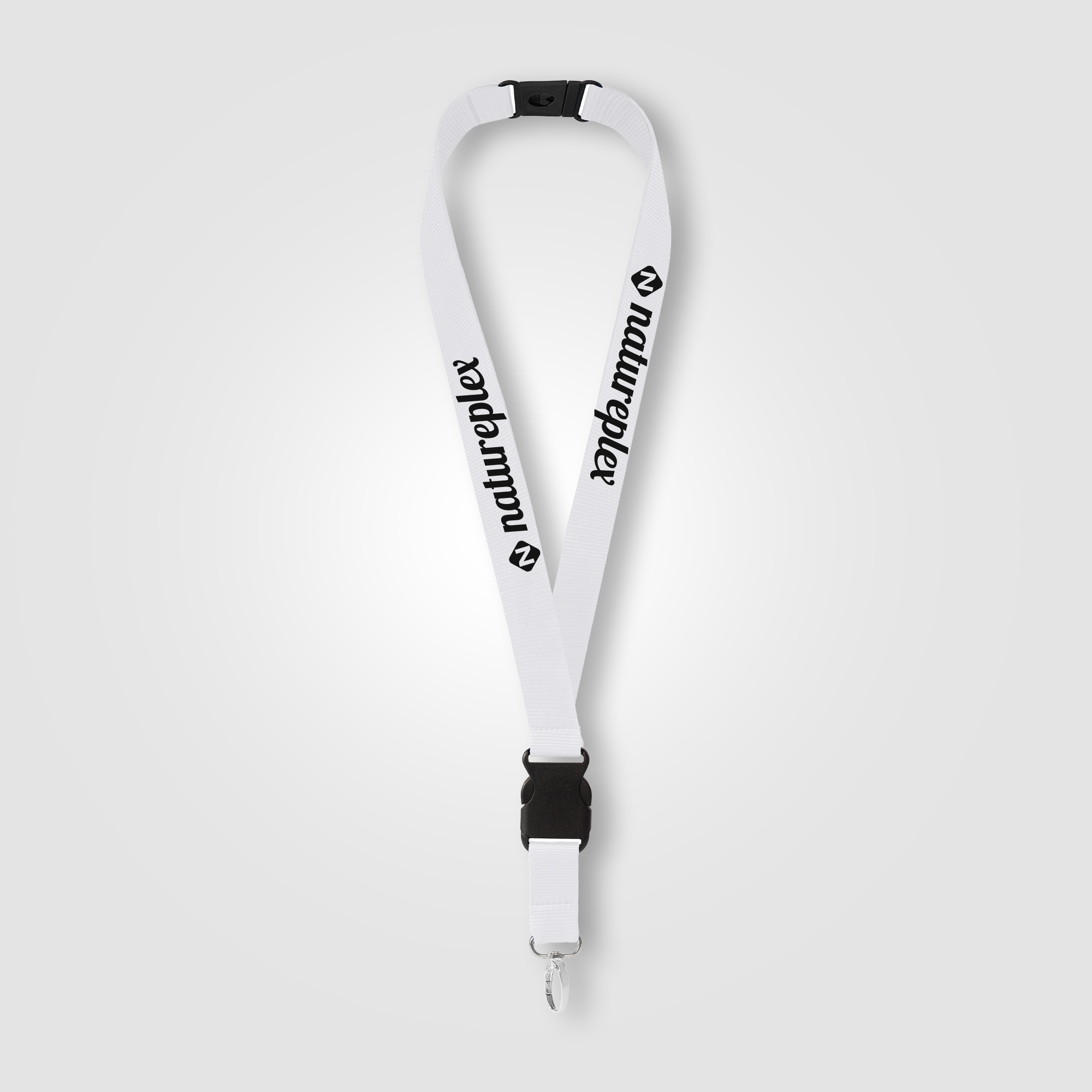 Jex rPET Breakaway Buckle Lanyard - 31.5" x 1" 15