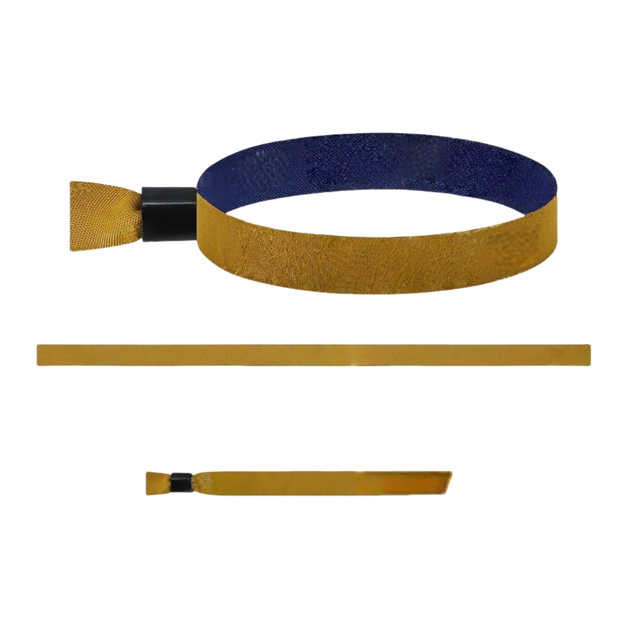 Customizable Gold Identification Wristband With Buttons 14