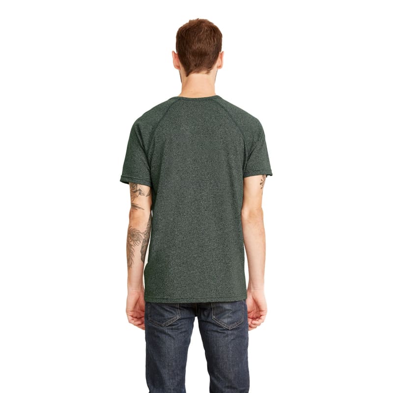 Next Level Apparel Men's Mock Twist Short-Sleeve Raglan T-Shirt 9