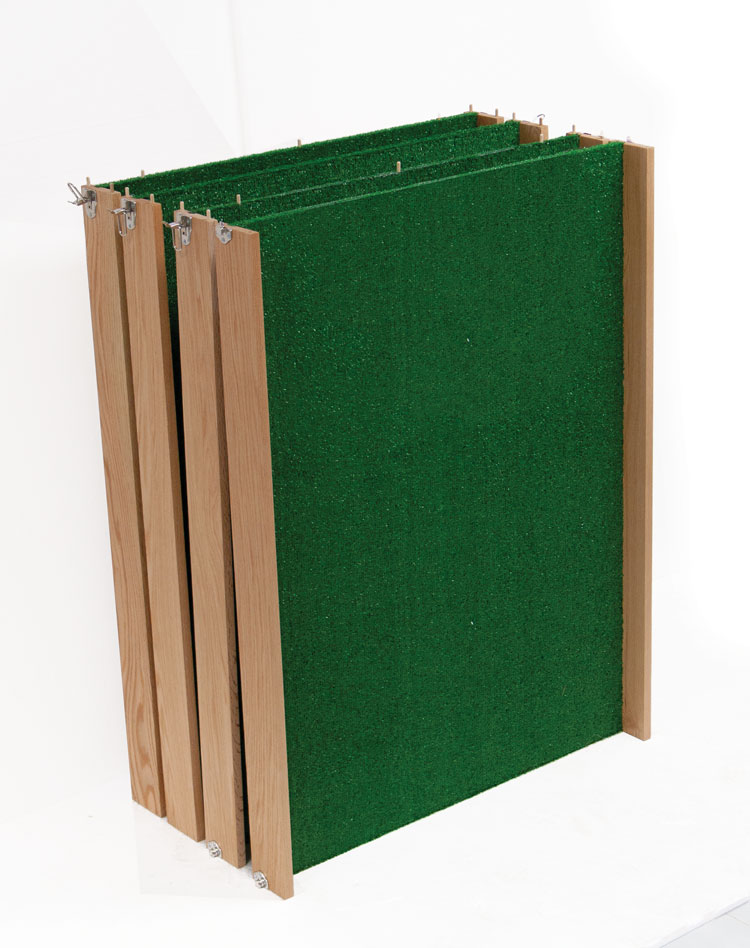 Portable Bocce Ball Court Printed