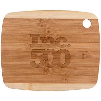 The Gosford 11-Inch Two-Tone Bamboo Cutting Board 2