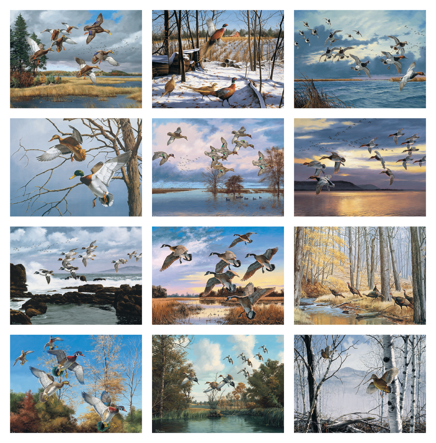 HotLine® Products Maass Wildfowl® Executive Calendar 32
