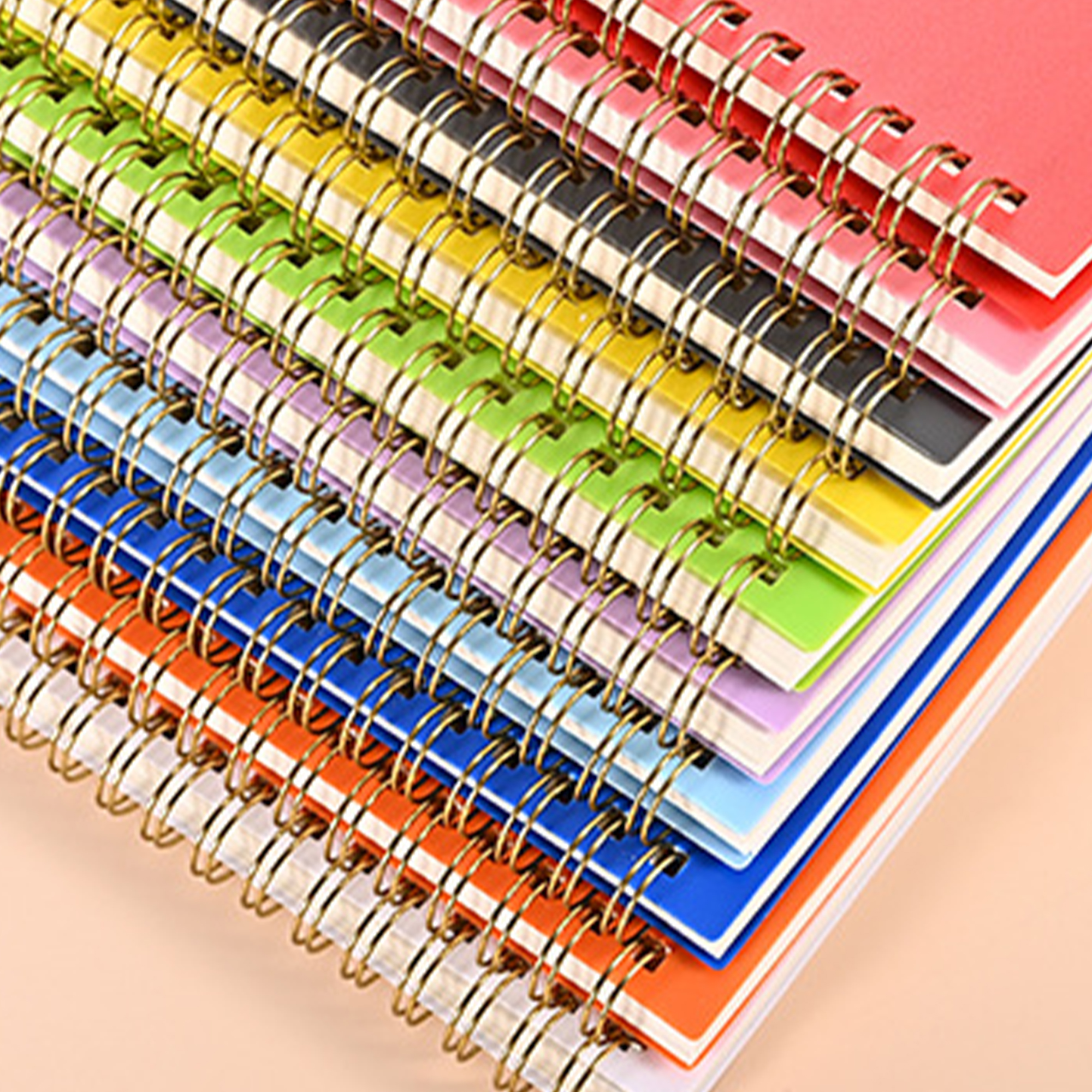 A5 Spiral Notebook Double PP Cover Notepad 5