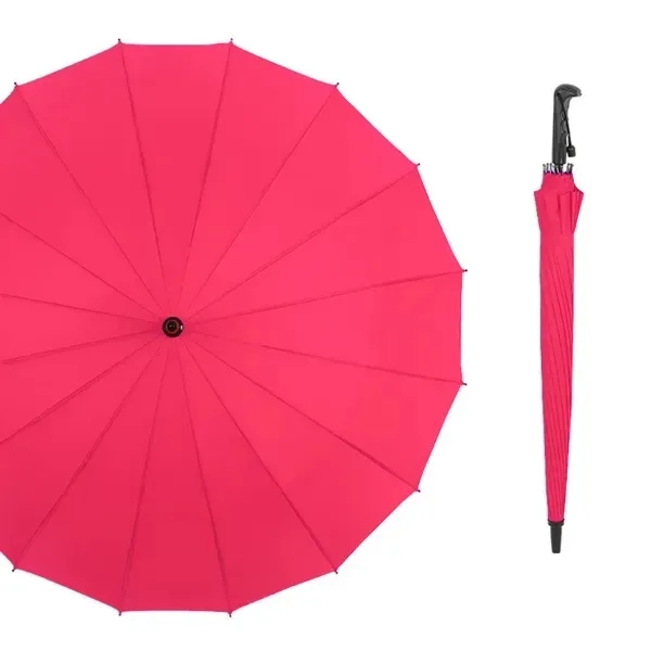Automatic Open 45-Inch Windproof Umbrella with 16 Ribs 11
