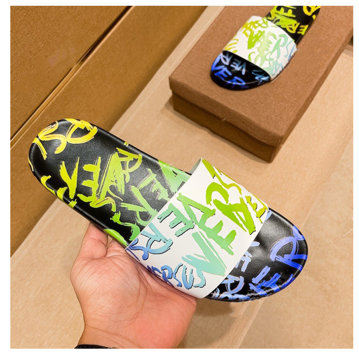 Eco-Friendly Recycled PVC Waterproof Slide 5
