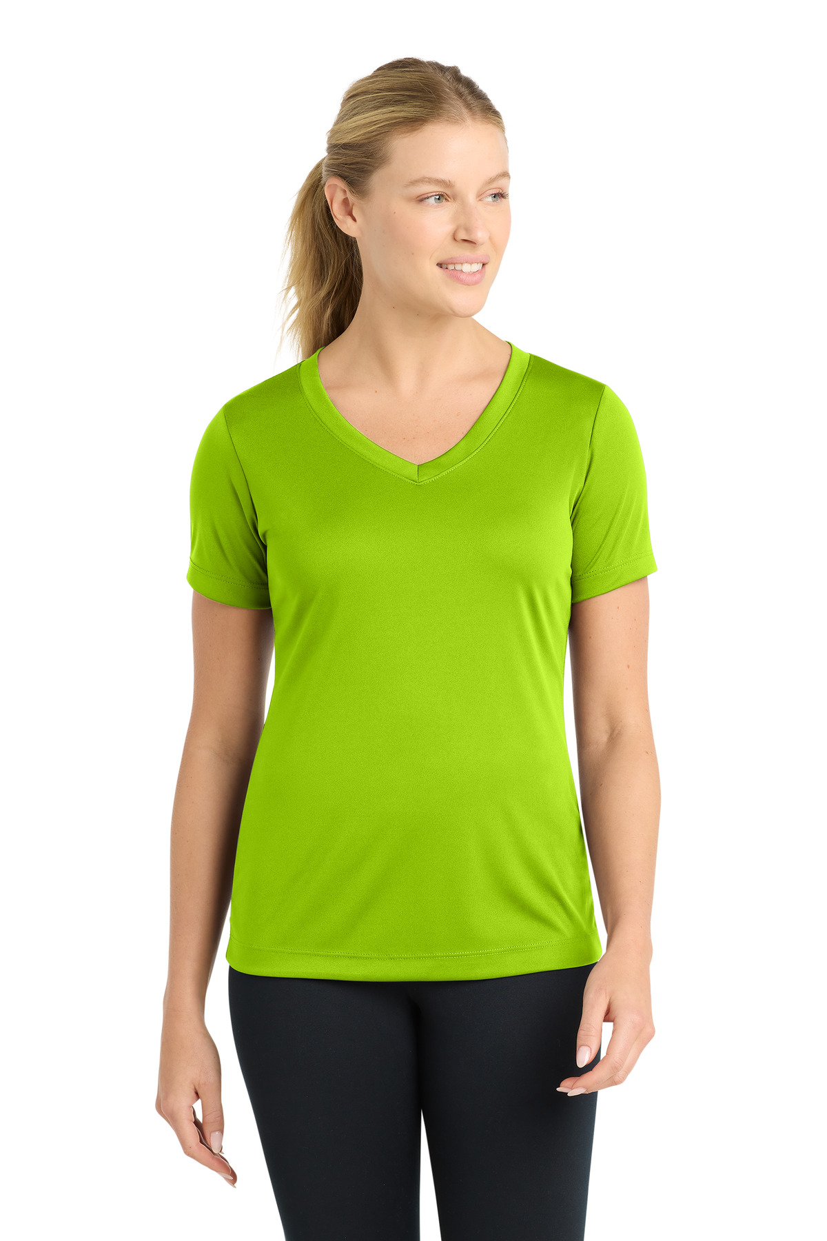Sport-Tek Women's PosiCharge Competitor V-Neck Tee. LST353 119