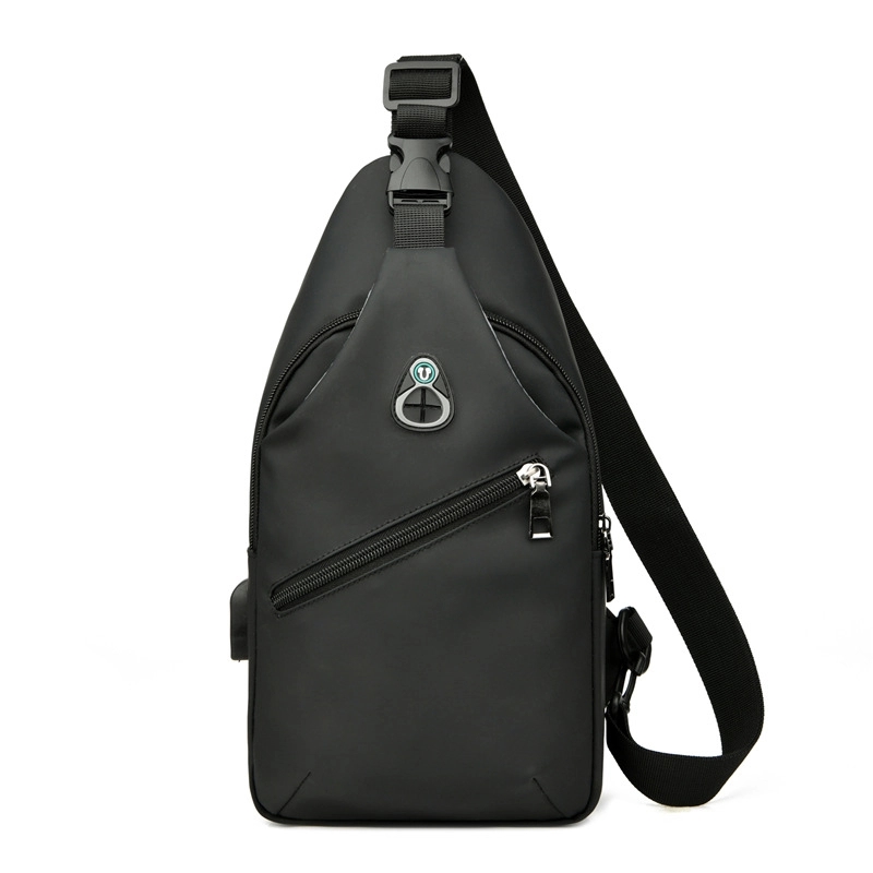 Customizable Chest Bag With External USB Charging Port 10