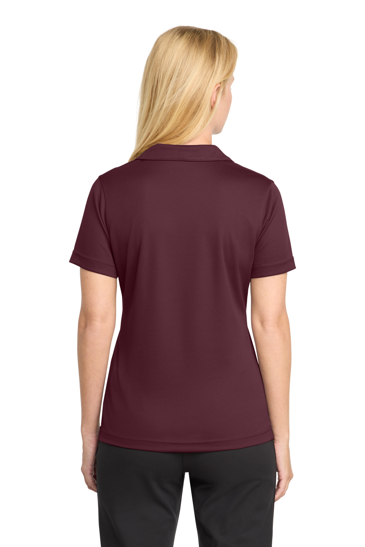 Sport-Tek Women's Dri-Mesh V-Neck Polo. L469 91