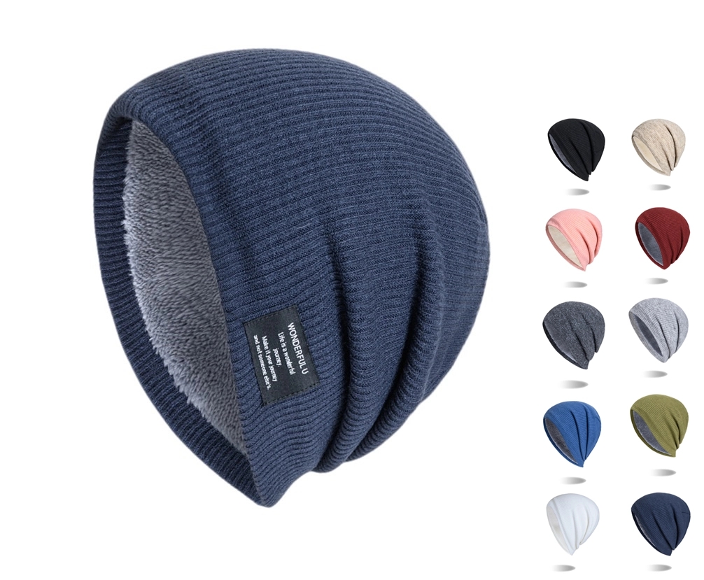 Knit Beanie Hat 12