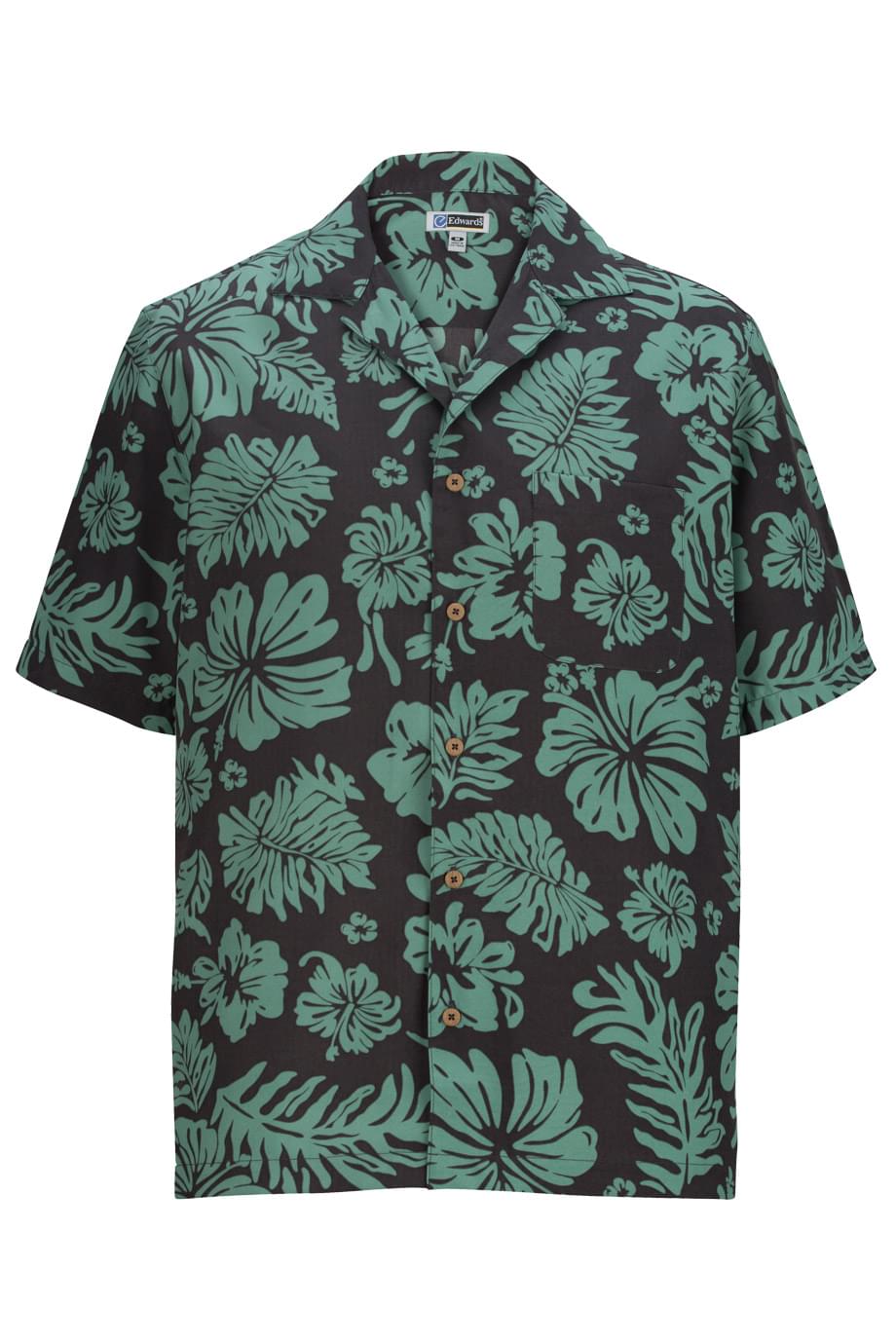 Hibiscus 2-Color Camp Shirt 2