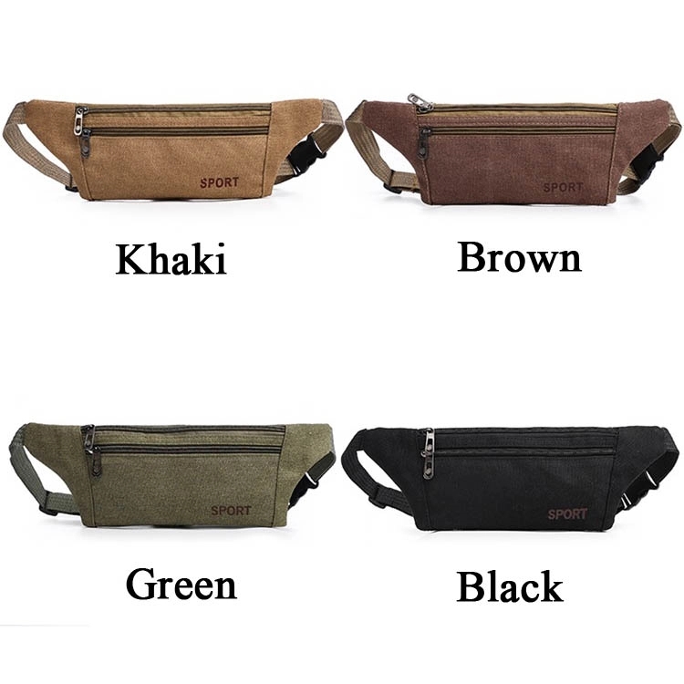Custom Canvas Fanny Packs & Sports Waist Mini Wallet Bag 2