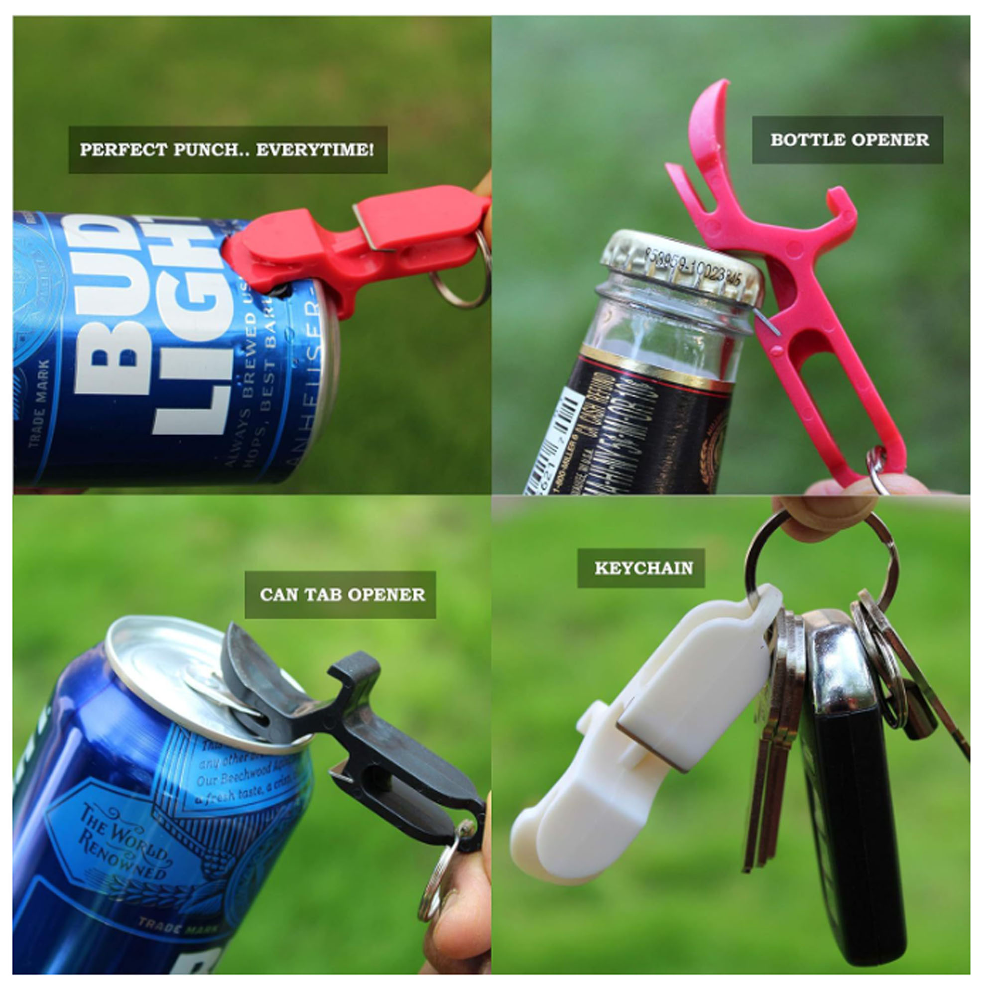 Multifunctional ABS plastic bottle opener 6