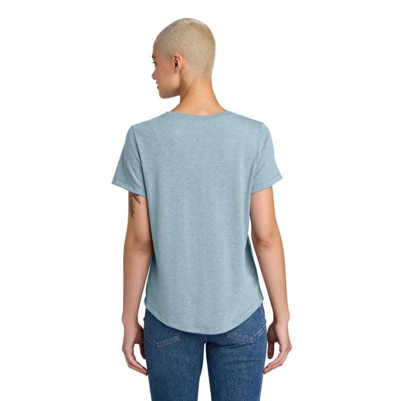 AllMade Women's Relaxed Tri-Blend Scoop Neck Tee 55
