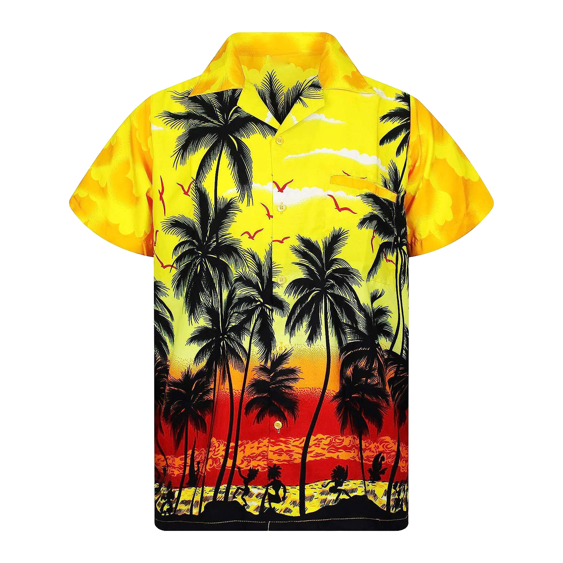Mens Hawaiian Short Sleeve Shirt 8