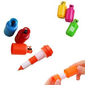 Sanitizer Shaped Pen With Keychain 11