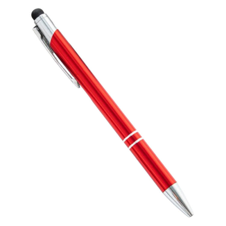 Metal Ballpoint Pen W/ Stylus 12