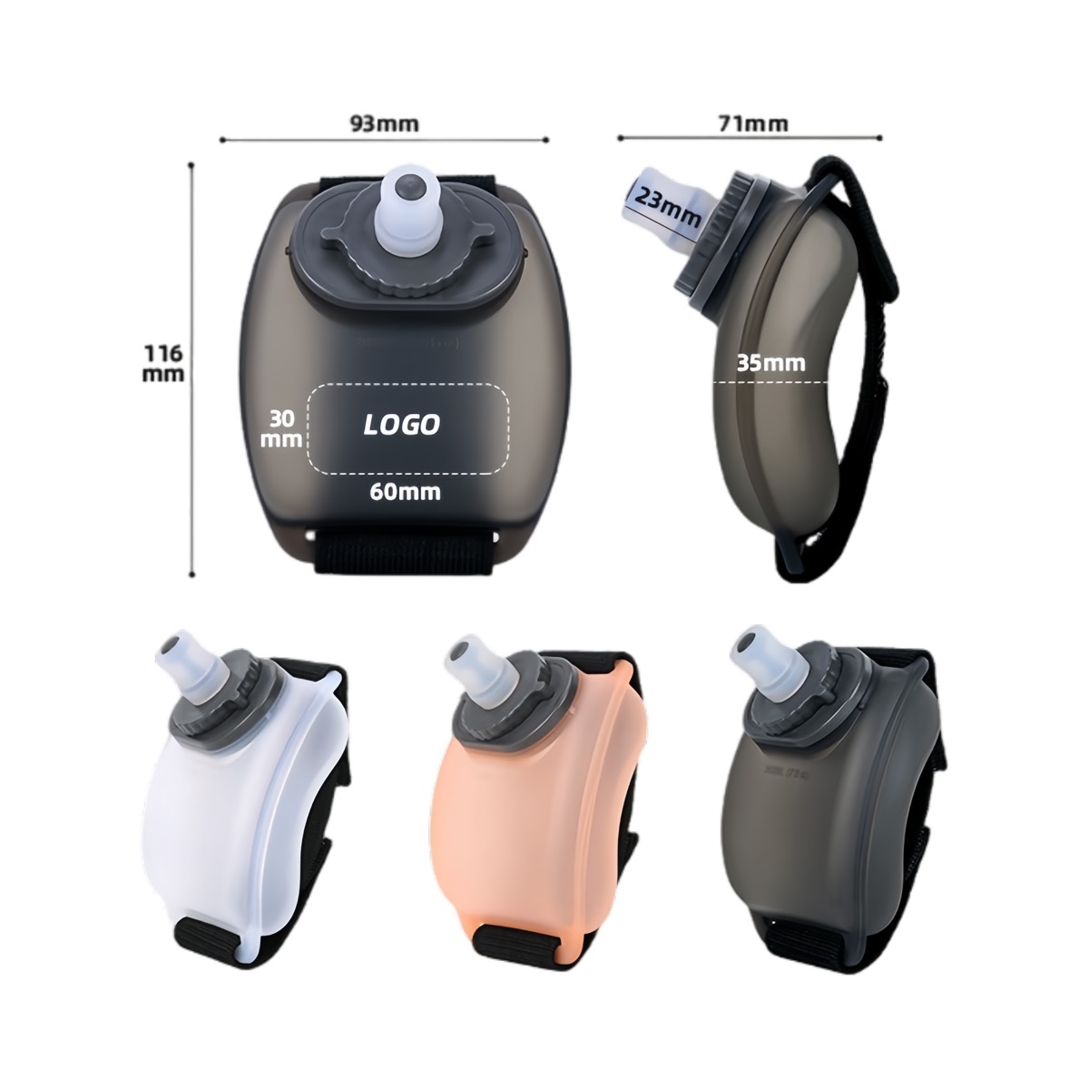 Silicone Outdoor Sports Water Bottle 2