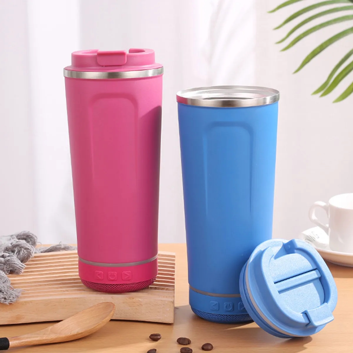 16 Oz. Insulated Tumbler With Integrated Wireless Speaker 4