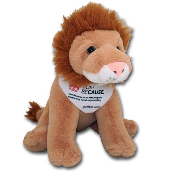 9" In The Zoo Stuffed Lion