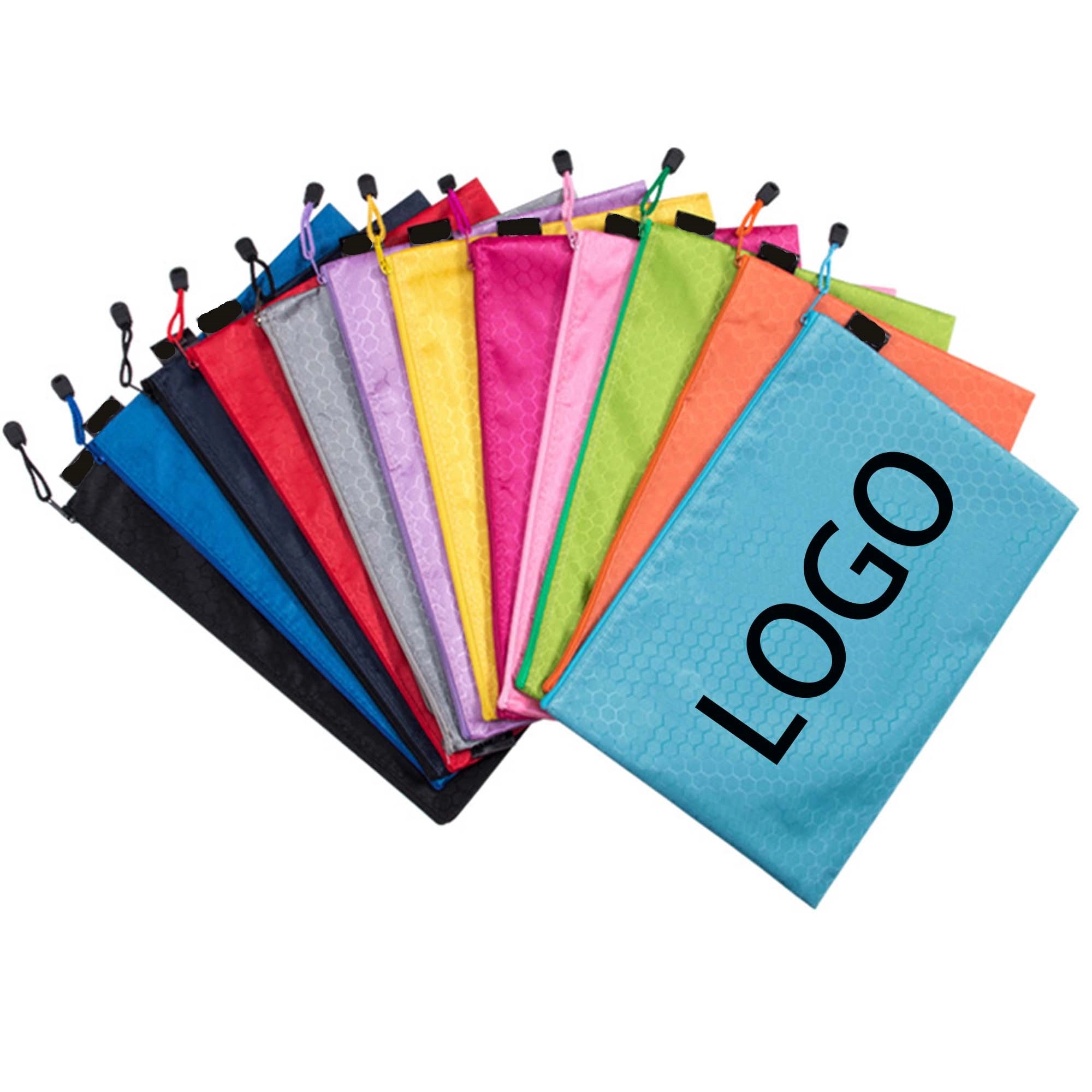 Waterproof Zipper Travel Pencil Cosmetic Pouch