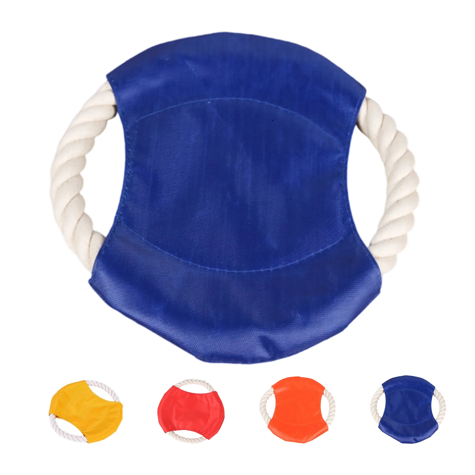 Braided Cotton Rope Pet Flyer Disc Oxford 3
