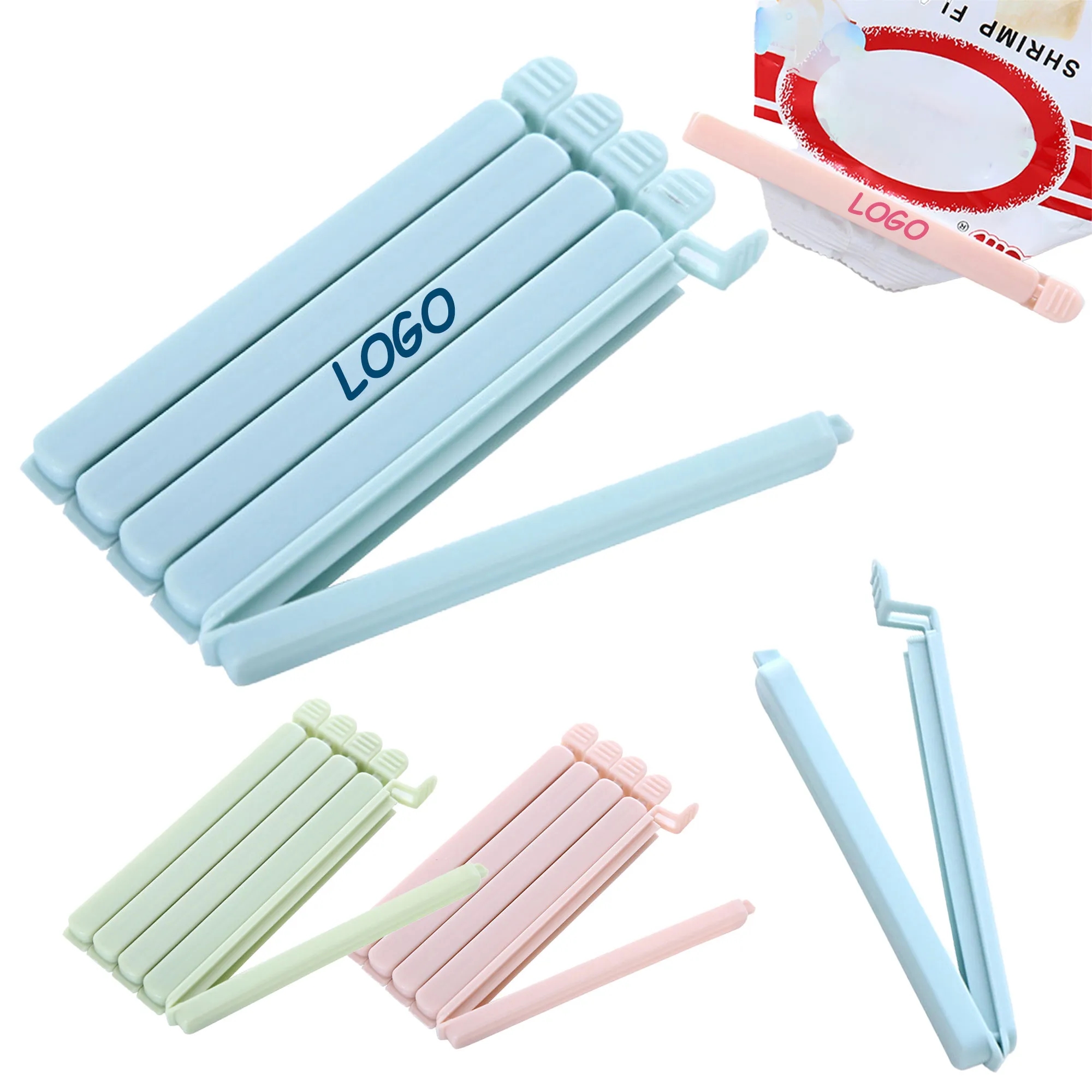 MOQ 10 Food Sealing Clip Snack  Moisture-Proof