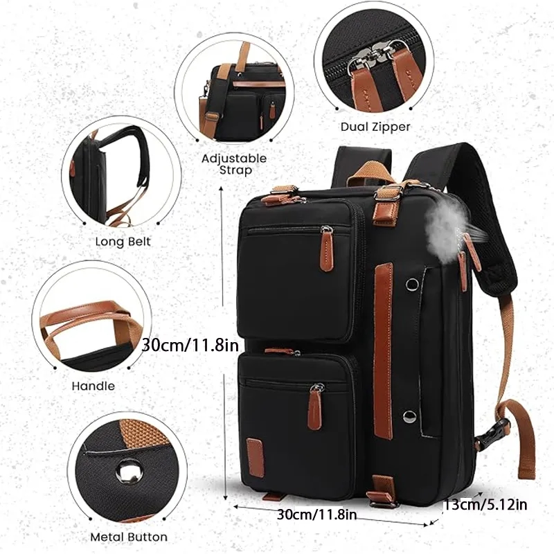 3 in 1 Fashion business Laptop Briefcases 2