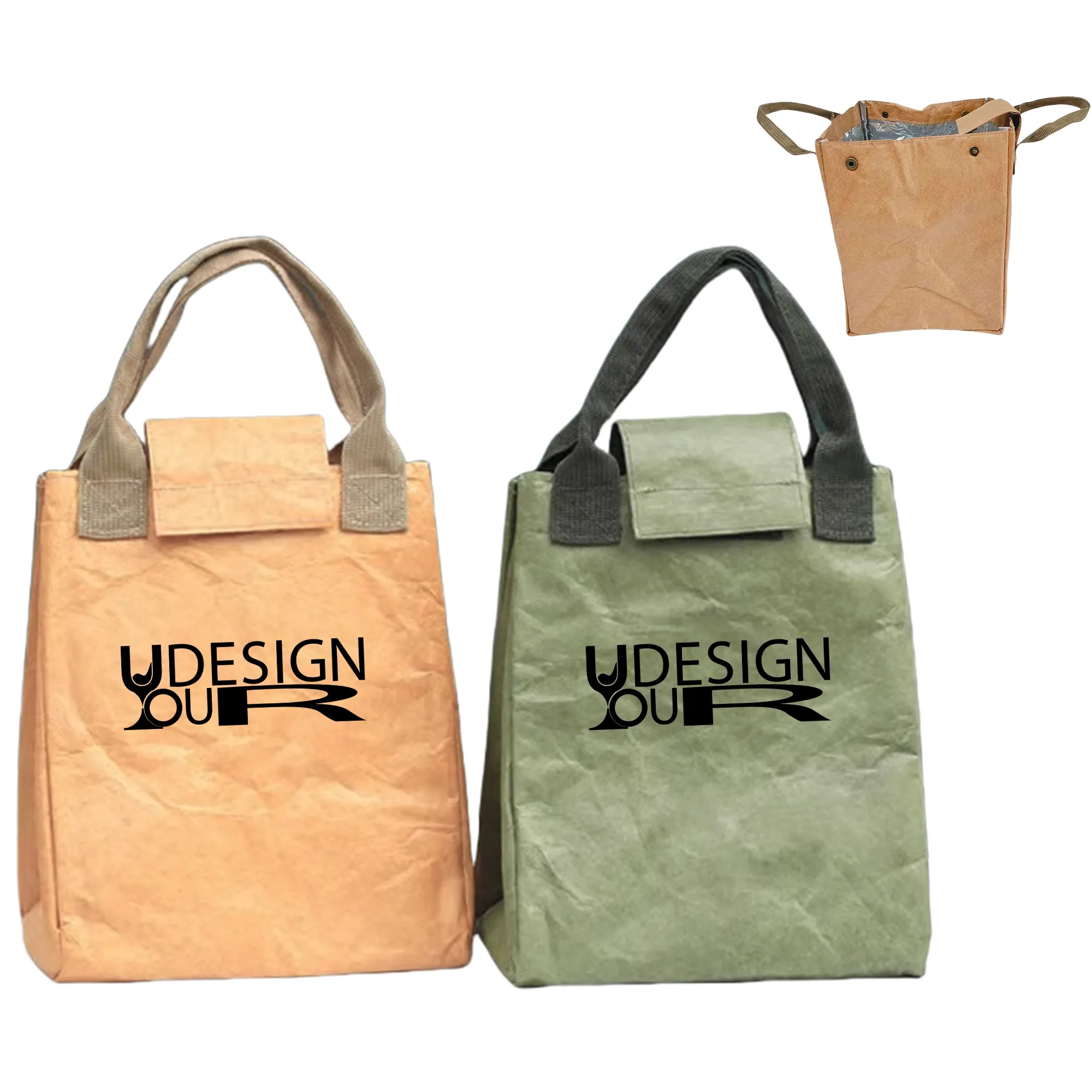 Dupont Paper Insulated Lunch Bag MOQ50