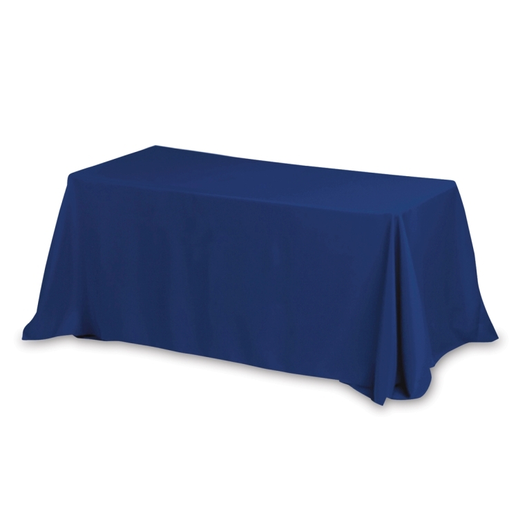 "Zenyatta Eight" 8 ft 4-Sided Throw Style Table Covers & Table Throws -Blanks / Fits 8 ft Table 9