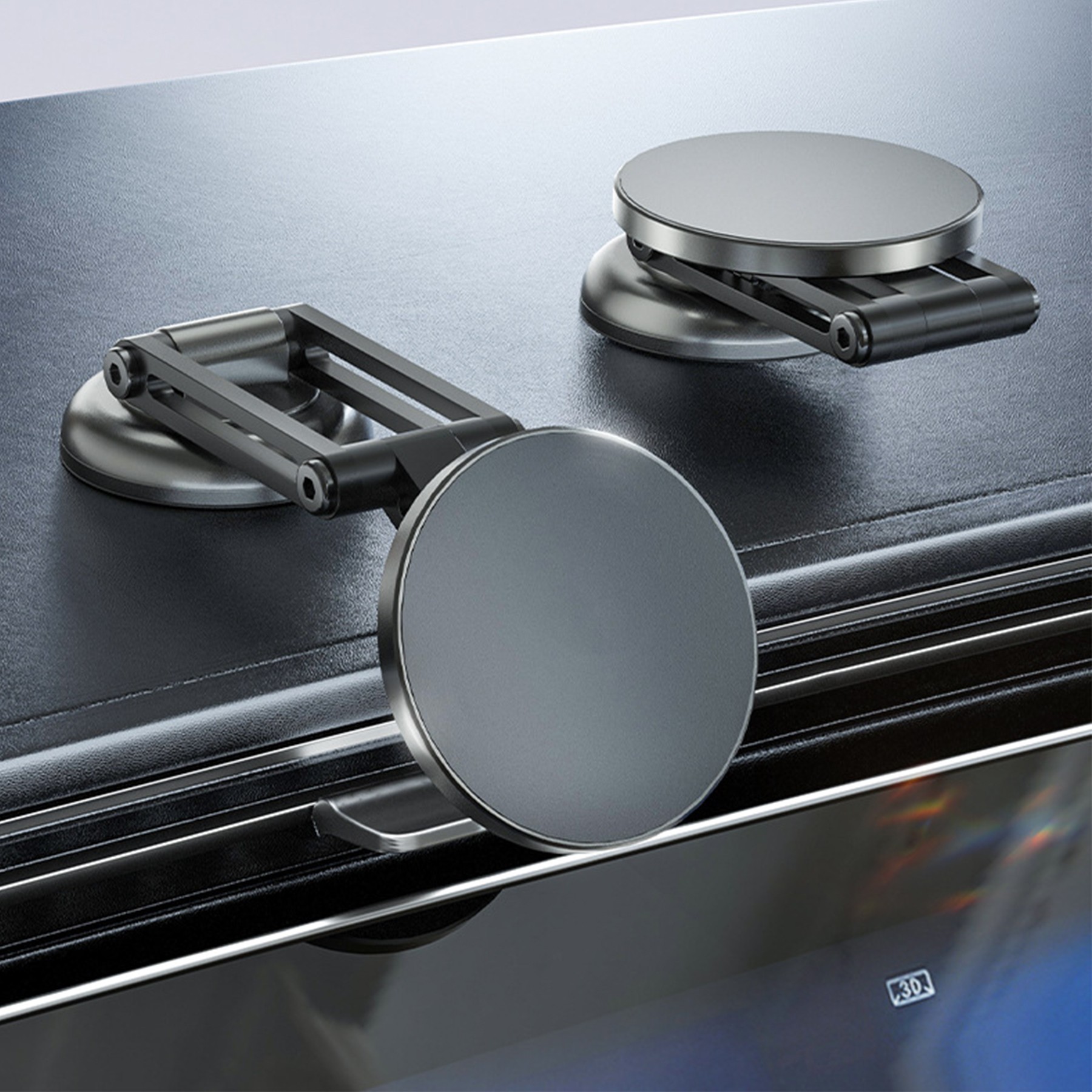 Magnetic Rotating Car Stand Phone Holder 5
