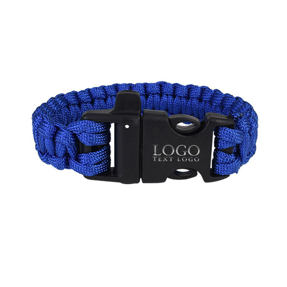 Survival Paracord Bracelet with Whistle 2