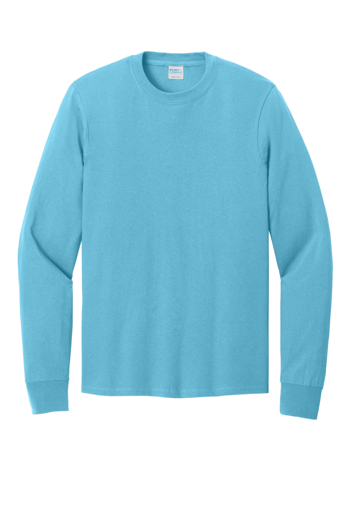 Port & Co Long Sleeve Core Cotton Tee. PC54LS 180