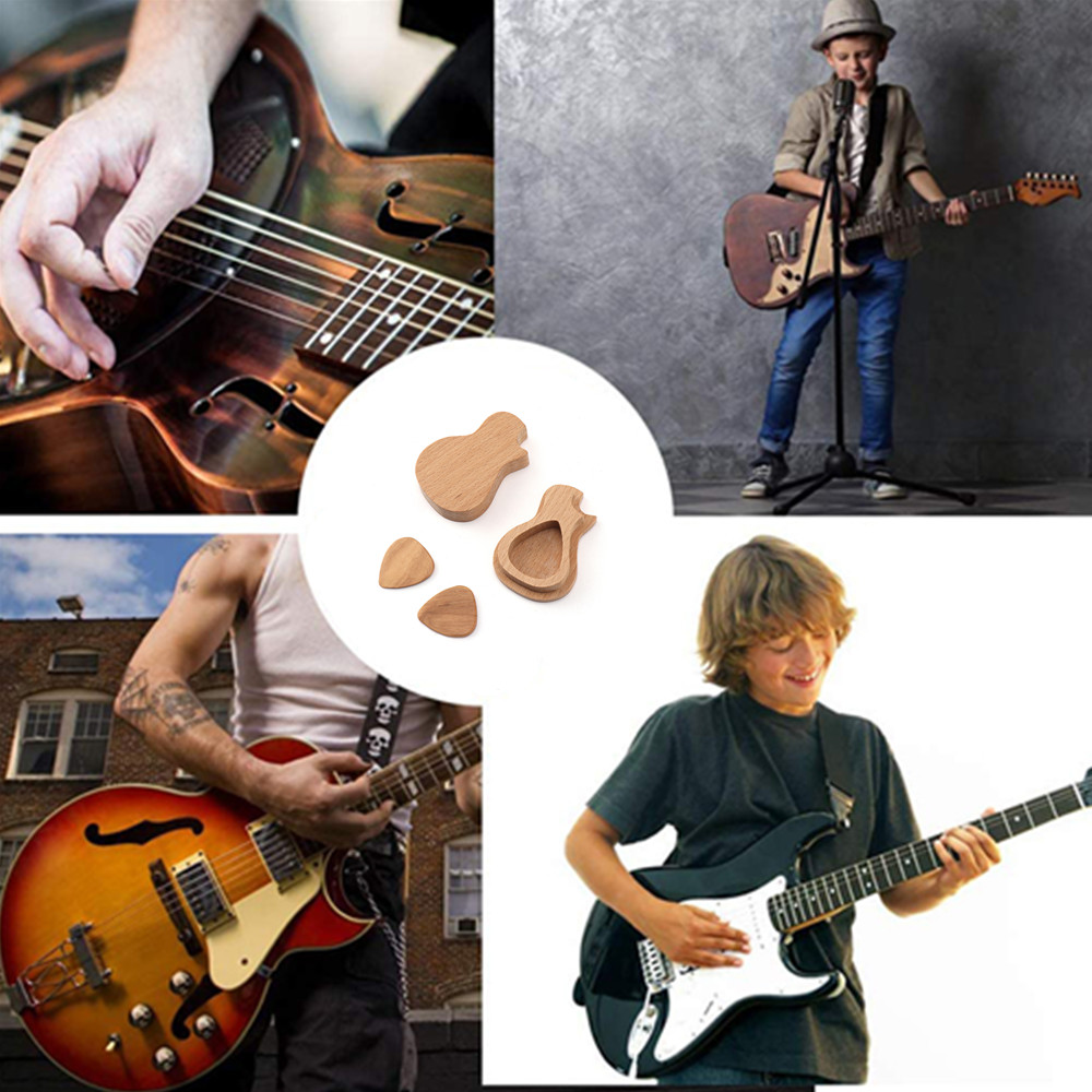 Guitar Shape Guitar Pick Box 7