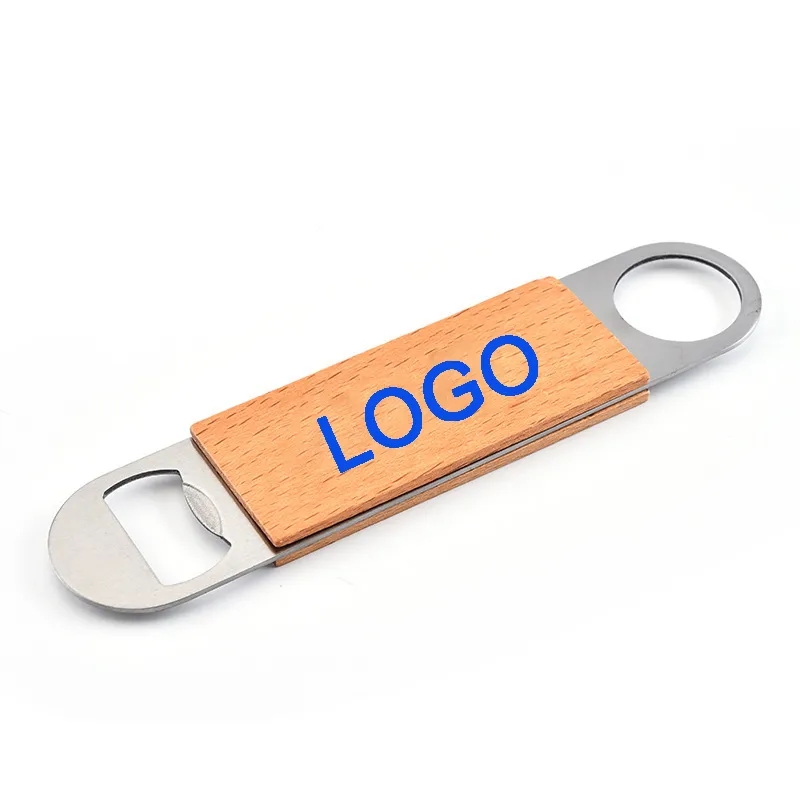 Laser Etched Wooden Bottle Opener 2