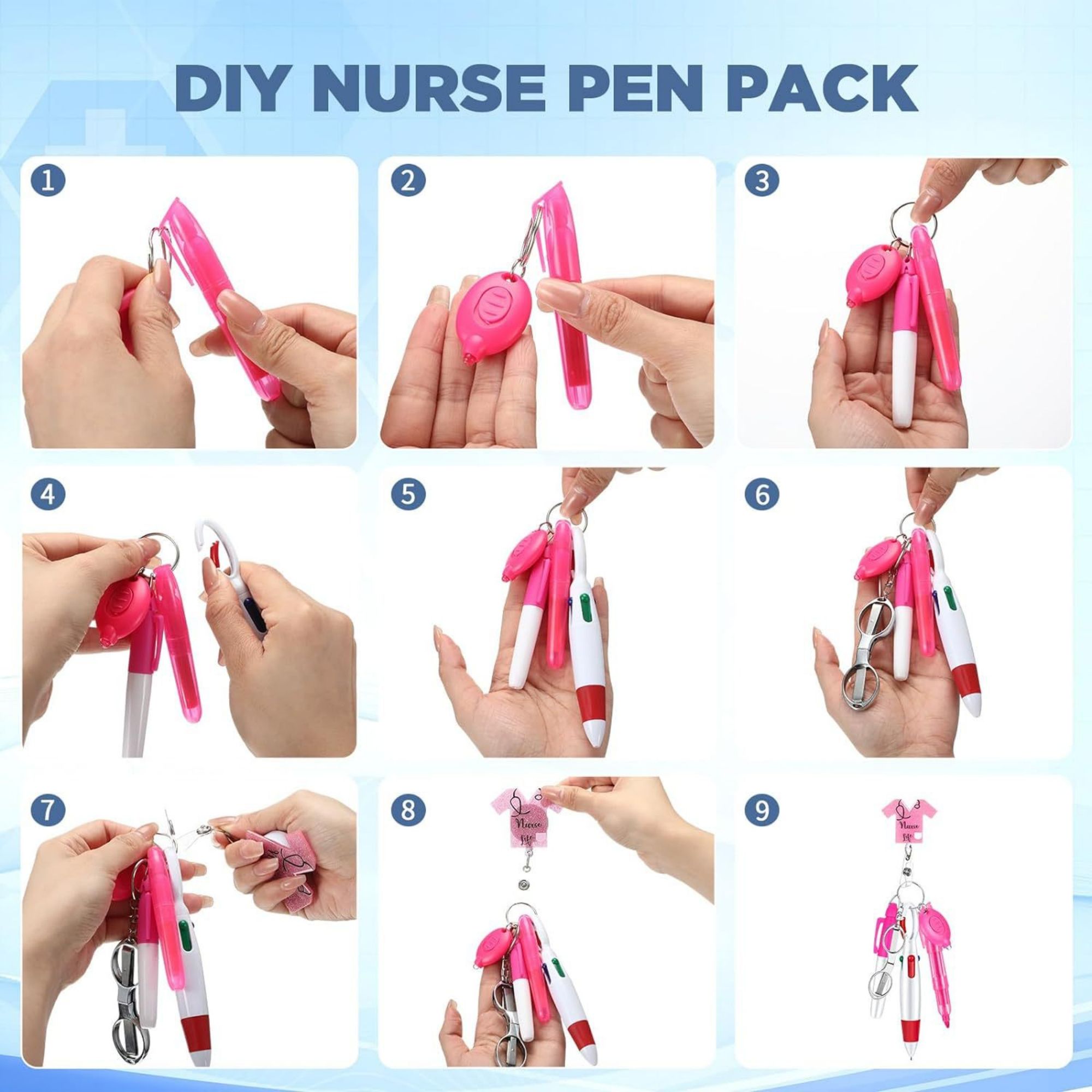 Nurse Badge Accessories Set 6