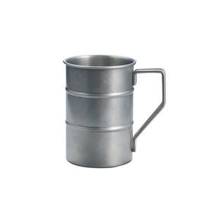 240ml Collapsible Stainless Steel Travel Cup With Key Ring 4